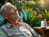 Tinnitus Relief Supplement Man Meditating Peacefully Using Neuroquiet