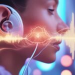 Gut health misophonia image – calm person handling sound triggers with inner peace.